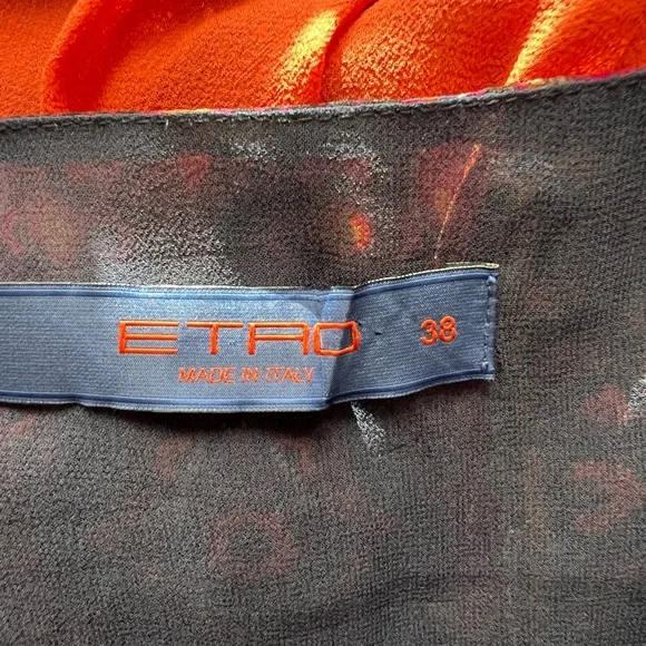 ETRO Colorful Paisley Dress - Picture 3 of 4